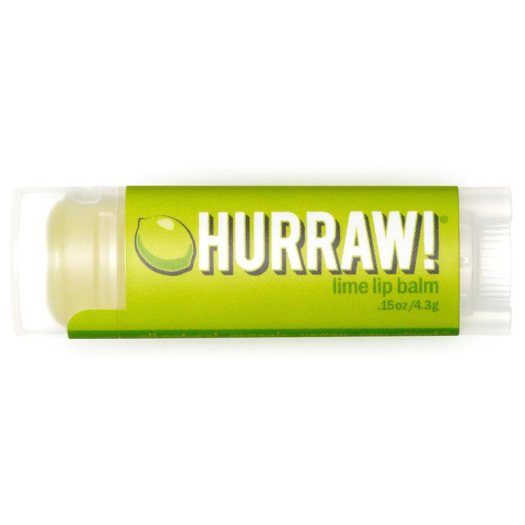 [Wilderness] American Generation Hurraw Pure Natural Organic Ingredients Plant Flat Tube Lip Balm 4.3G