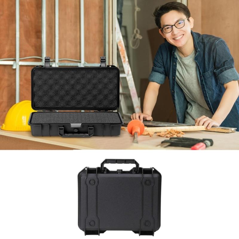 Portable Waterproof Tool Storage Box Case With Shockproof Design Customizable Interior For Delicate Equipment Protection