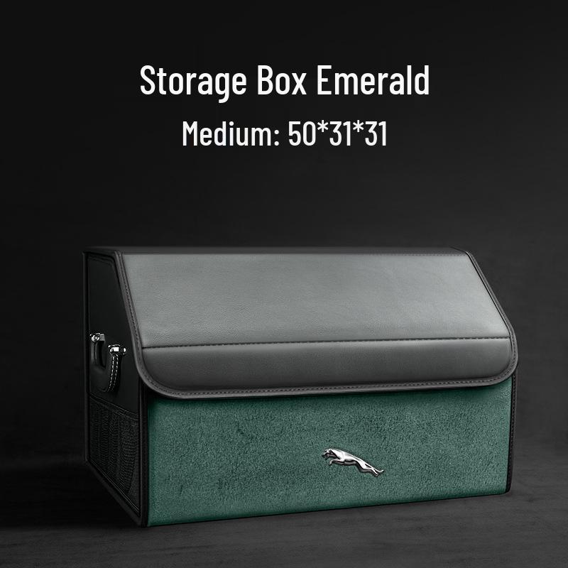 Jaguar E/F/I-PACE, XEL/XFL/XF Trunk Organizer Car Storage Box