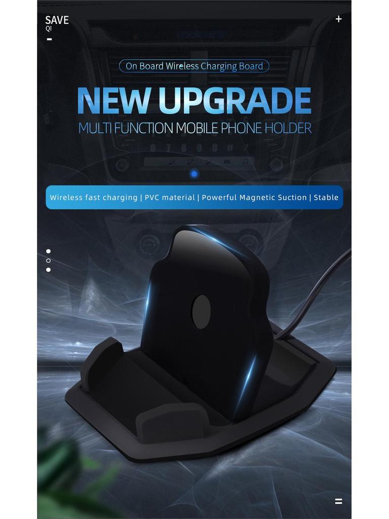 Magnetic Wireless Car Charger & Holder for Apple 13/12/14 - Fast Charging