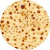 All-Season Tortilla Flannel Blanket with High-Definition Digital Print for Home and Office