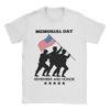 Casual Memorial Day Patriot Tshirts For Unisex Unisex Crew Neck Cotton T Shirts Forever Remember Short Sleeve Tees Graphic Tops