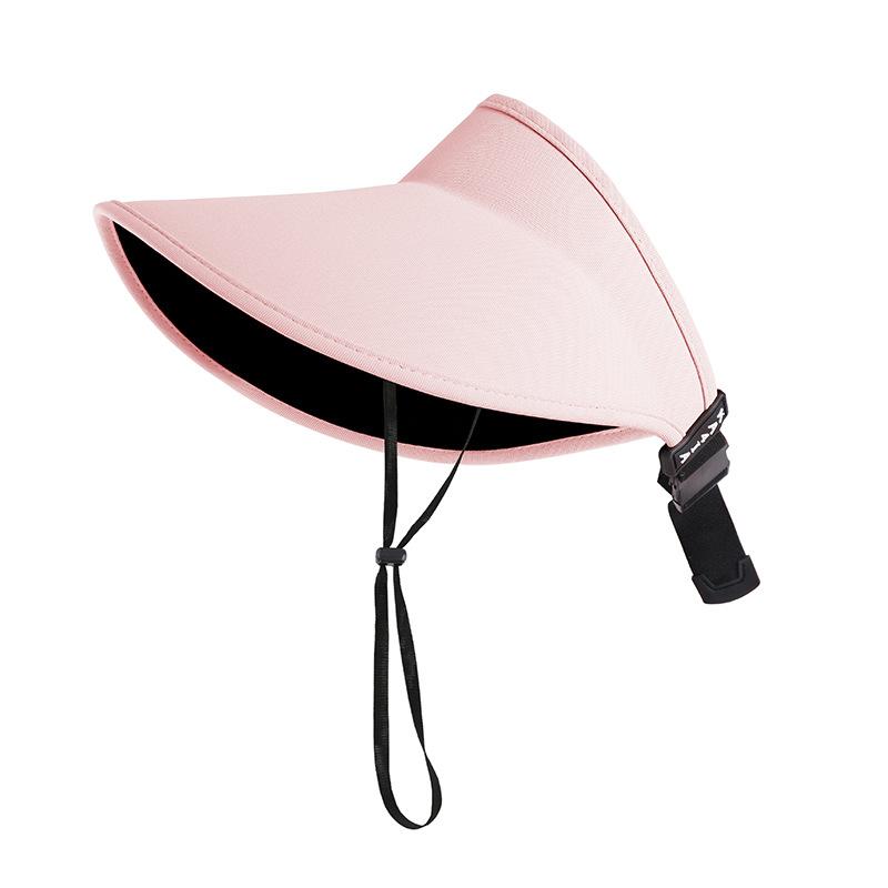 New Breathable Enlarged and Widened Brim, Empty Top Sunscreen Cap, UV Protection, Adjustable Hat Circumference, Wear On Both Sides