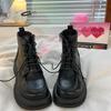 New Women's Ankle Boots 2022 Platform Boots Gothic Autumn Winter Thick-soled Lolita Shoes Japanese JK Boots College Girls Shoes