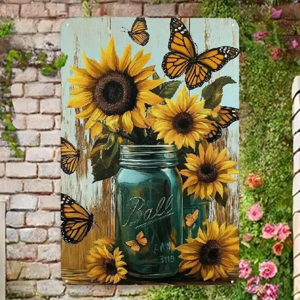 Retro Metal Paintings, Furniture, Living Room Decoration 20x30cm