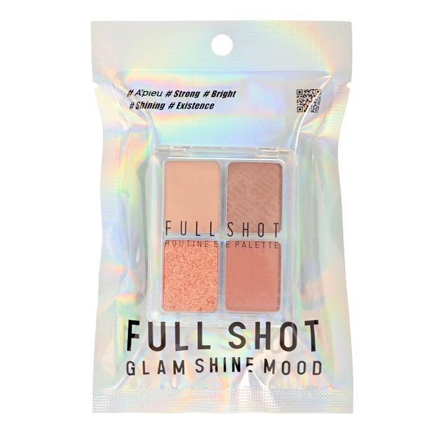 A PIEU - Full Shot Routine Eye Palette - 3 Types #03 Stubborn Teddy