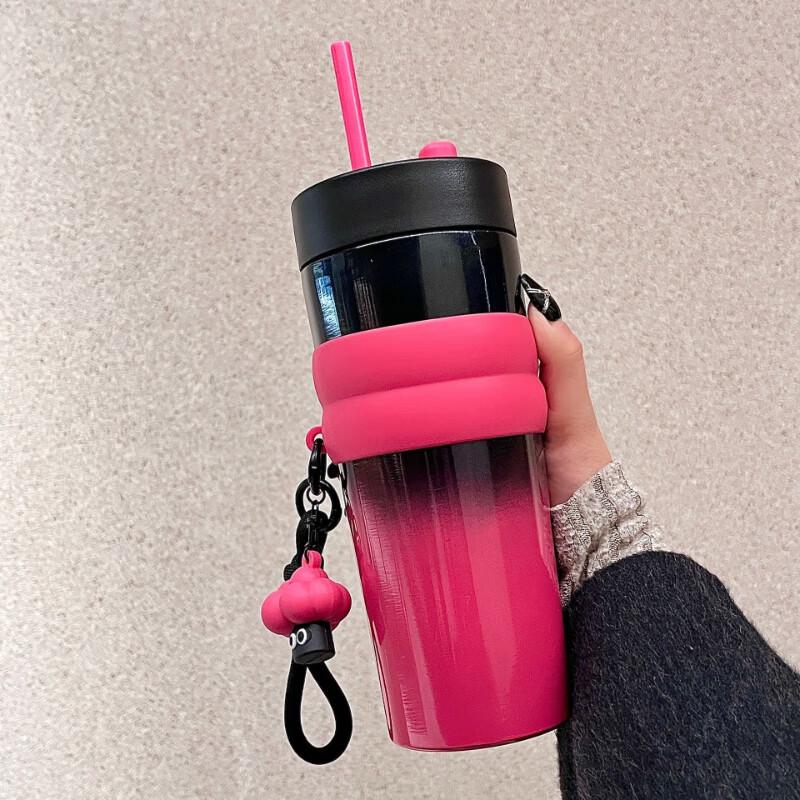 

Shangqi Portable Insulated Tumbler with Straw