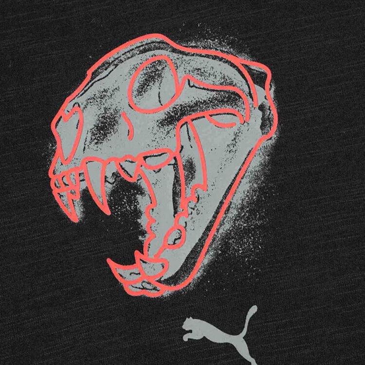 New PUMA GRAPHICS SS25 T Shirt Men's Black 525099-51
