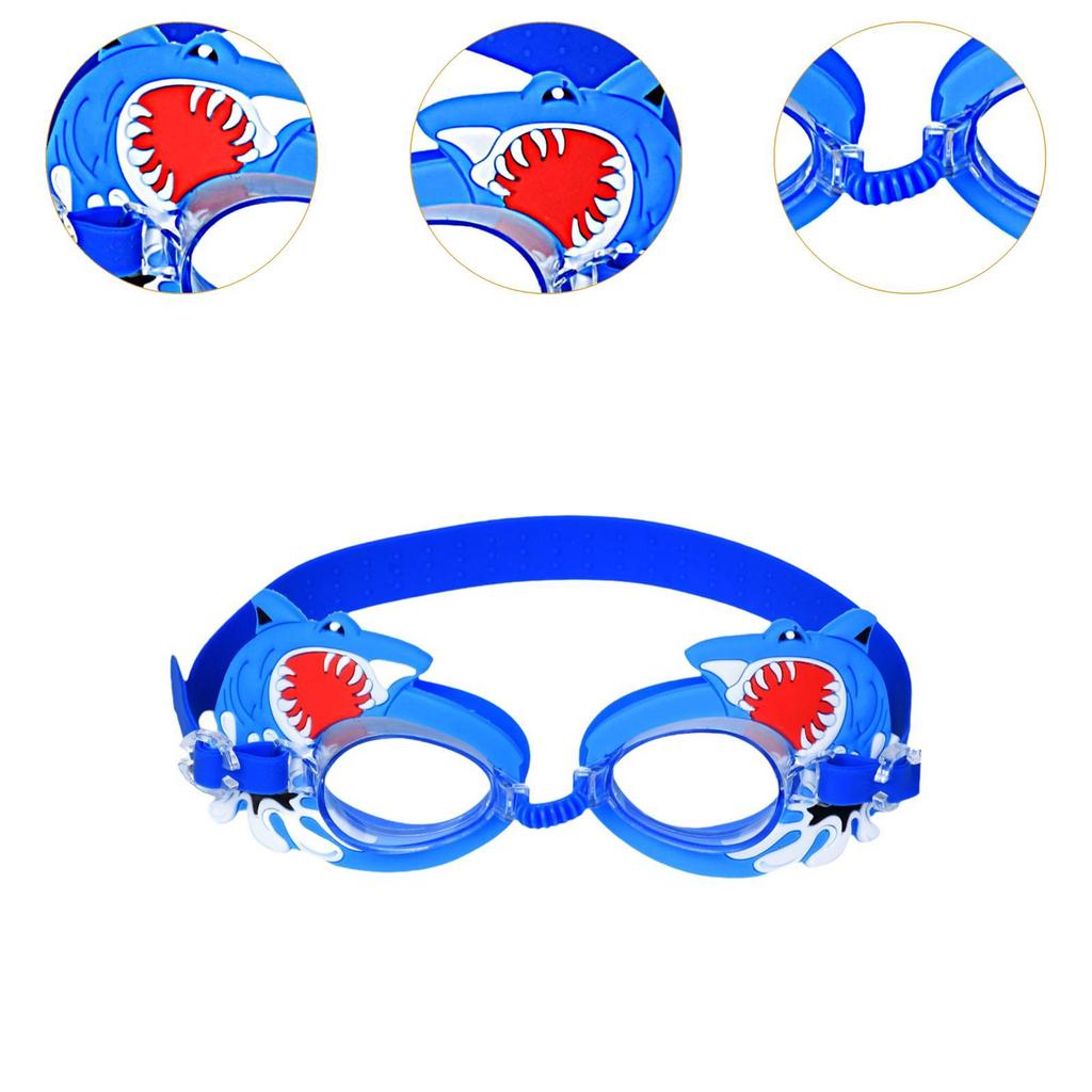 Kinder';s Schwimmbrille Verstellbare Poolbrille Karton Anti-Beschlag Silikon Wasserdicht