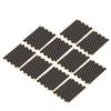 10Pcs Hexagon Grip Decal Sticker Textured Ultra Thin Sweat Absorption Non Slip for Mouse Keyboard Mo