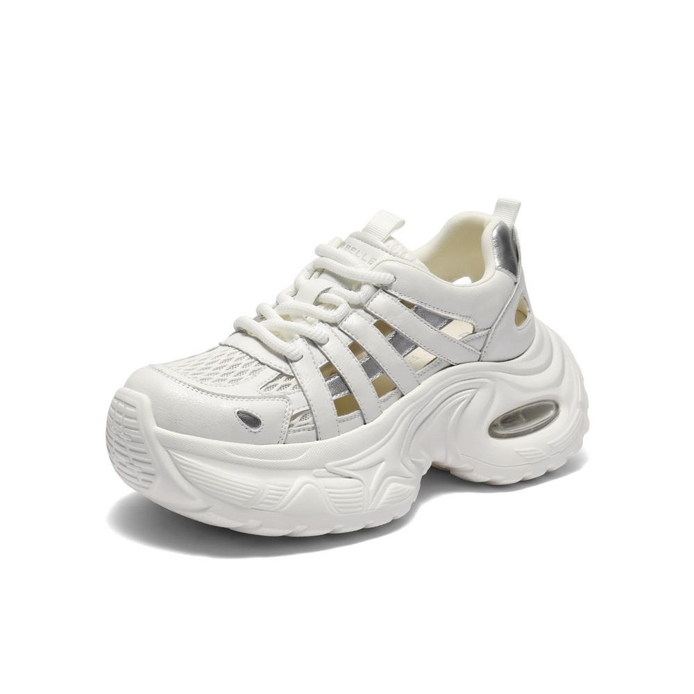 Belle Breathable Mesh Dad Shoes Women's Summer New Thick-soled Height Increasing Casual Sandals