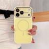  Liquid Large Window Magnetic Case For iPhone 17 16 15 Pro Max 17Pro For Magsafe Wireless Charging Candy Frosted Cover