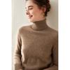 Autumn & Winter Women's Soft Cashmere High Neck Slimming Knitted Sweater