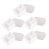 5Pcs Mini Lunch Boxes, Miniature 1:12 Scale Bento Box, Tiny Food Container with Lid for Doll Mansion Kitchen Accessories