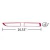 Central Console Air Outlet Vent Frame 1PCS For Toyota Camry 2018- Bright Red
