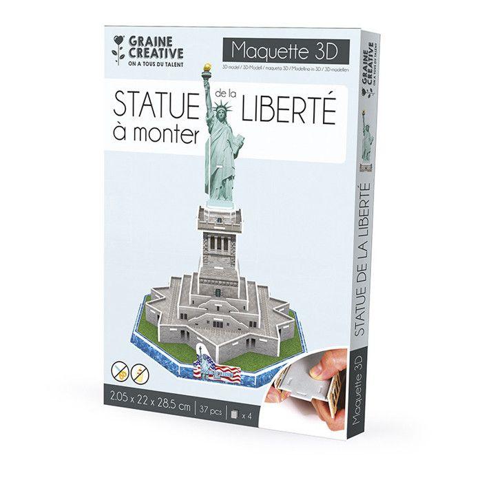Puzzle maquette statue de