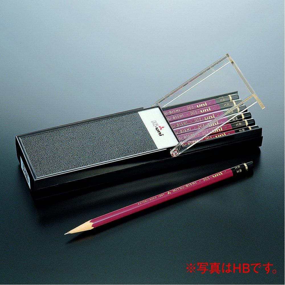 Mitsubishi Bleistift Hi-Uni 2B - Premium Graphitstifte (1 Dutzend)