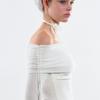 VINAJ Big Lace Scrunchie (White)