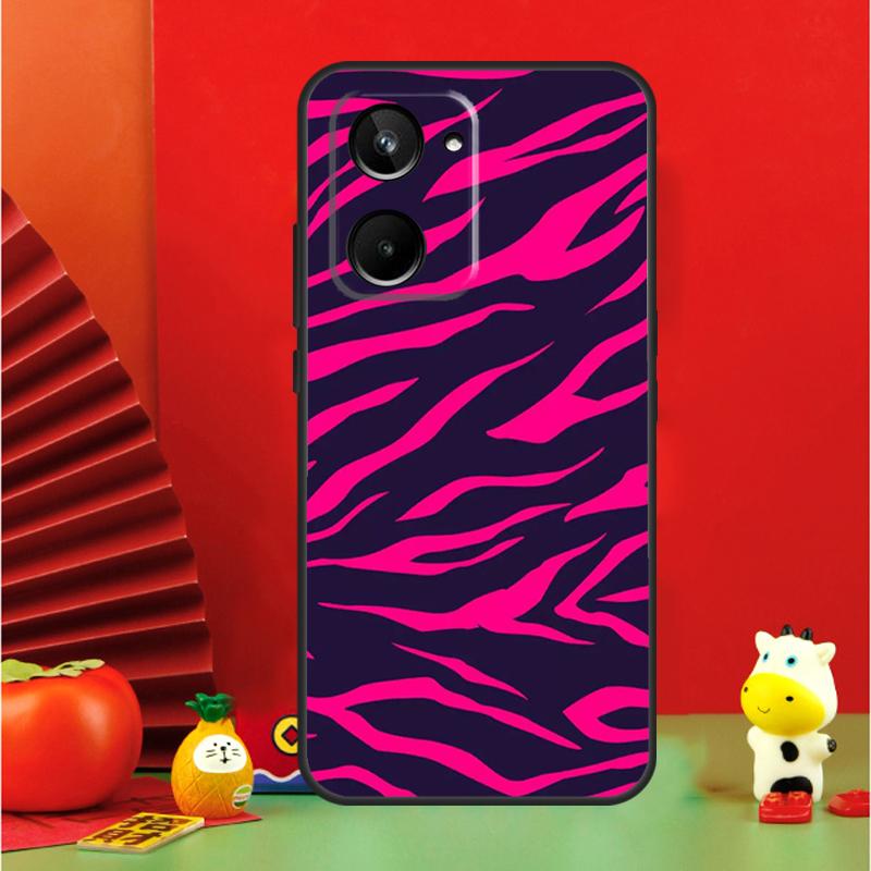 Zebra Stripe Print For Realme 15 Pro GT7 GT6 10 11 12 13 14 Pro Plus C67 C63 C61 C55 C51 C53 C35 C75 C65 Case