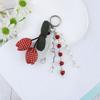 Lovely Keychain Cherry Shape Keyring Hanging Ornaments Bag Charm Bag Pendant Decorations Fashion Car Key Chain