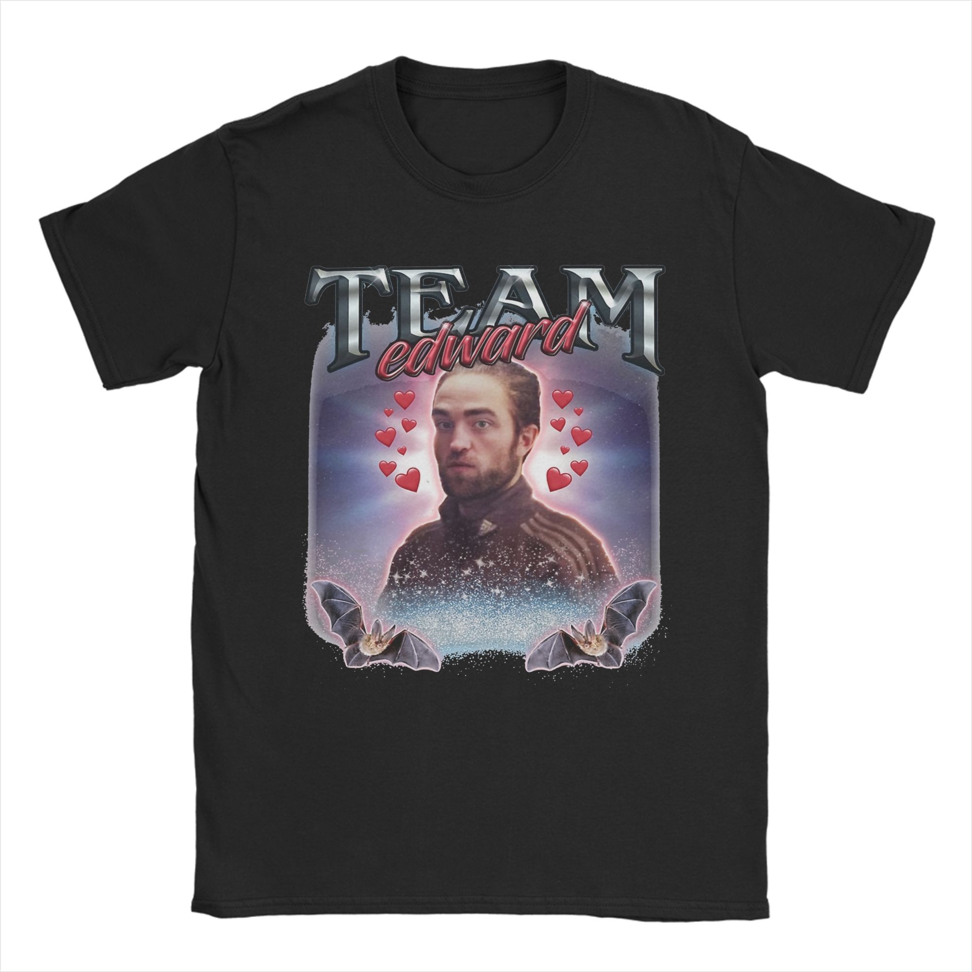 

Creative Edward Cullen Vintage 90s Twilight TShirts for Unisex O Neck Pure Cotton T Shirt Short Sleeve Tee Shirt Clothing XL