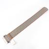 Pristine GUCCI Belt GG Supreme Wide Belt Brown GG Supreme Women 718505 Used