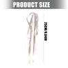 Delicate White Lace Ribbon For Hair Accessories And Crafting Polyester Ornamental Trim