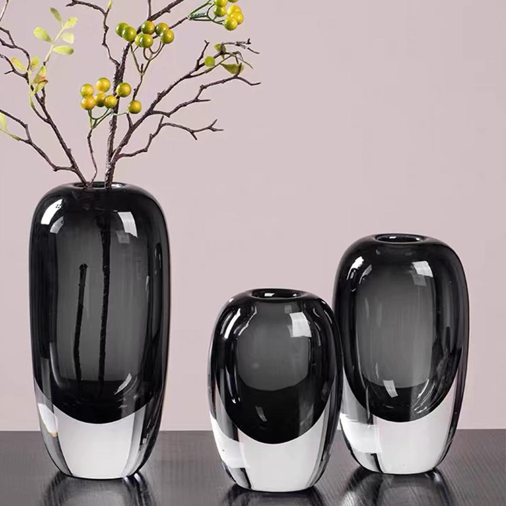 Transparante Glazen Vaas Kristallen Bloemen Hydroponische Vaas Moderne Binnenkamer Decoratie Decoratieve Vazen voor Woonkamer Tafeldecoratie
