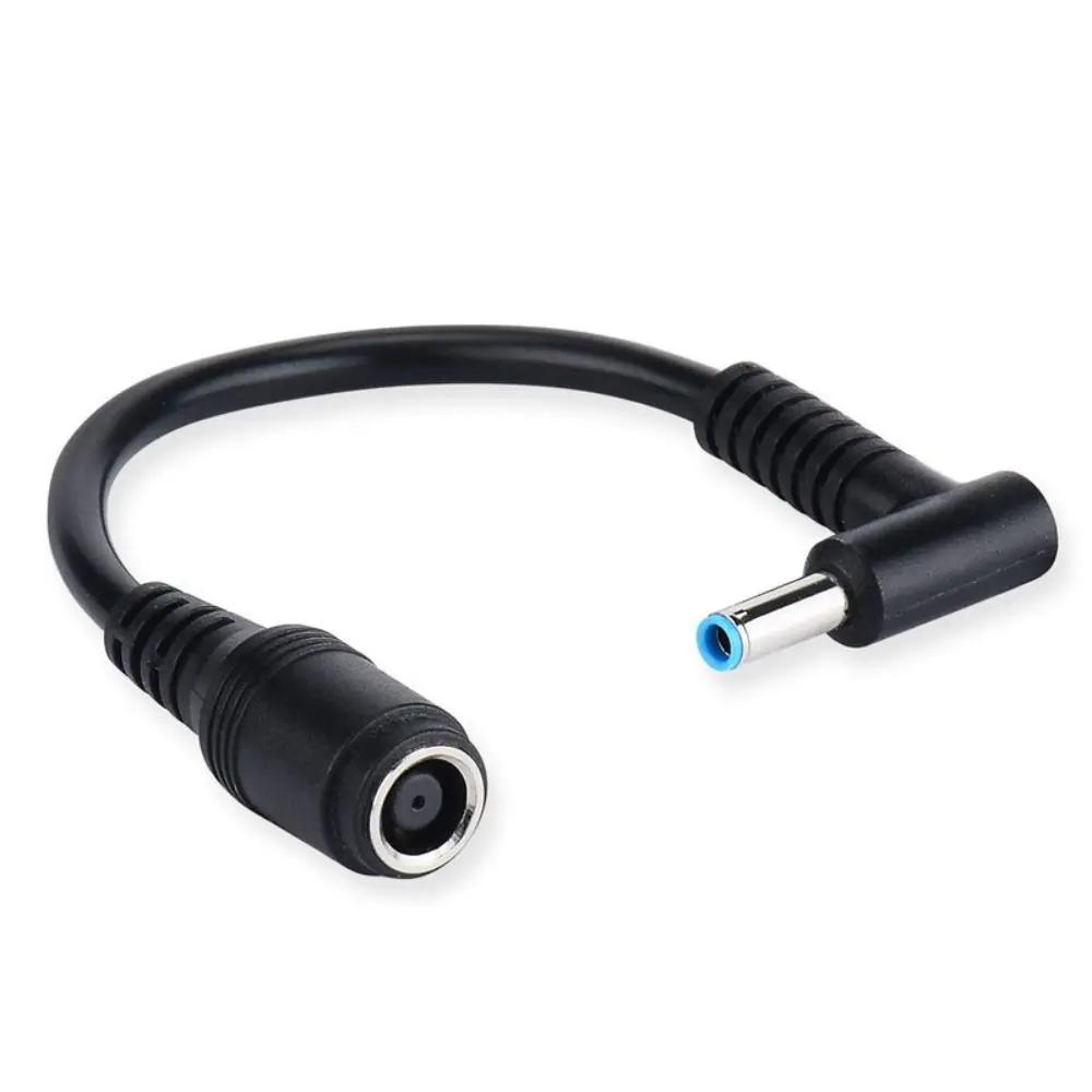 

7.4mm To 4.5mm DC Power Charger Converter Great Replacement Connector DC Adapter Connector Cable For HP Dell Blue Tips армія зелений колір