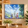 5D Diamond Painting Frieren Beyond Journey's End DIY Full Drill Diamond Art Kit Home Decoration