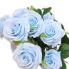 10 Heads Artificial Rose Flower Fake False Blossom Floral Wedding Bouquet Table Home Decor