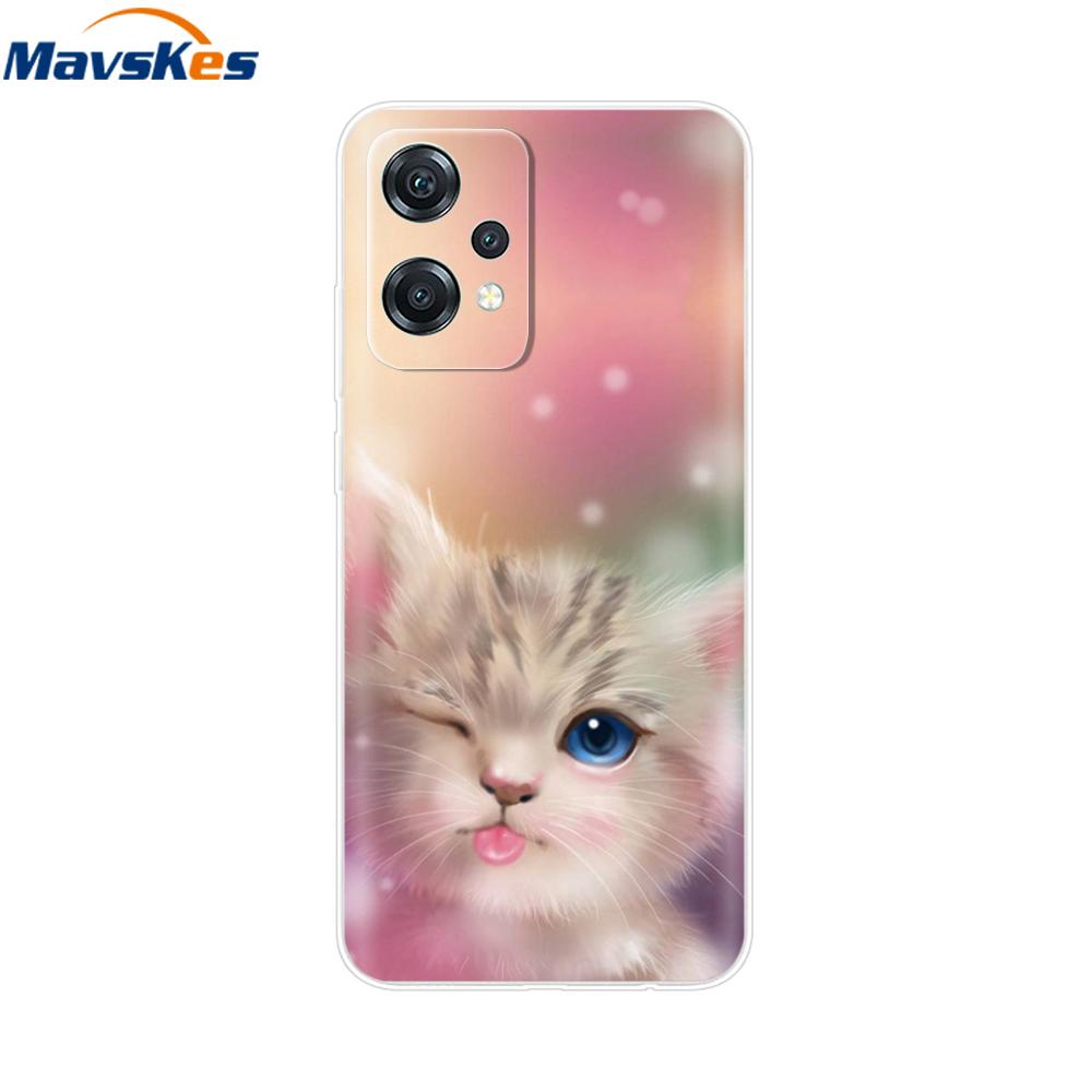 For OnePlus Nord CE 2 Lite 5G Case Cover for OnePlus Nord 2T Marble Transparent Soft Clear Silicone Phone Cases Funda Bumper