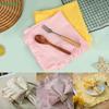 Ruffle Edge Cloth Napkins,Cotton Linen Dinner Napkins for Wedding,Party & Table Decor