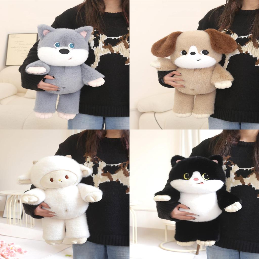 Giocattolo Cane Peluche con Imbottitura in Cotone PP per Sala Giochi Bambini