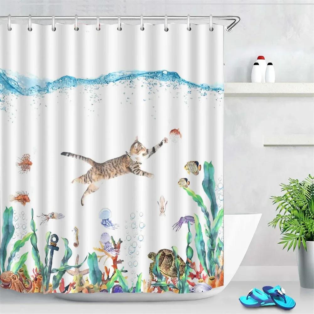 HBU23Anime Cute Duck Printed Shower Curtain Cartoon for Bath Waterproof Bathroom Curtain Durable Bath Screen Bathroom Decor Fu7$