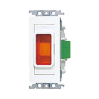 WTF4510W Recessed Emergency Push Button White D, Double-Pole,
