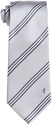 Corbata Abeja Suave Tejido Nishijin Gris Ancho de Hoja 8cm Longitud 142cm 07. FT-T07 para hombre