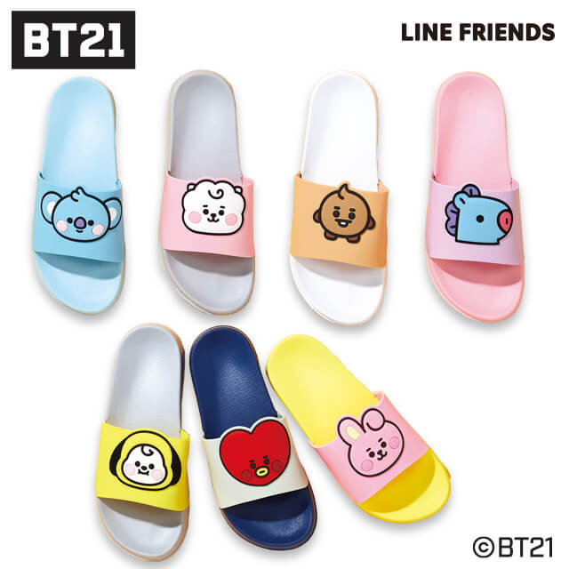 BT21 Baby Face Sandals BTS Goods minini Medical Nurse Caregiver Childcare Cute Anfamie