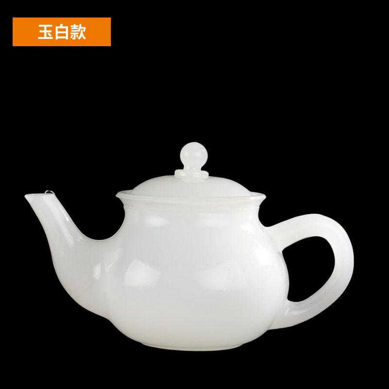 

Чайник Сиюй из афганского нефрита в чайном наборе Кунг-фу чайник в китайском стиле бирюзовое новое украшение оздоровительный нефритовый чайник