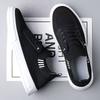 2025 Frühling Neue Schuhe für Herren Mesh Freizeitschuhe Atmungsaktive Flache Skateboard Schuhe Slip-on Sneaker