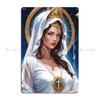 Mother Mary The Blessed Virgin Metal Sign Customized Classic Decoration Kitchen Garage Tin Sign Poster
