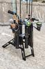 Gomexus P6 Rod Stand for Area Trout Carbon Holds 6 Foldable Fishing, Portable, Fiber, Rods,