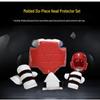 Longchan Taekwondo Blue Mat-Pattern Head Protector Set