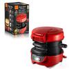 600W Household Electric Frying Pan Small Portable Burger Making Machine Multi Functional Sandwich Bread Maker