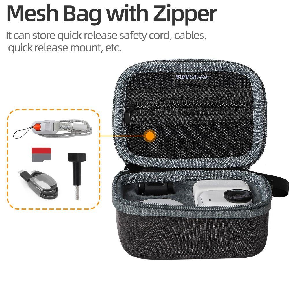 Portable Carrying Case Shockproof Mini Body Handbag for Insta360 GO Ultra Camera Accessories