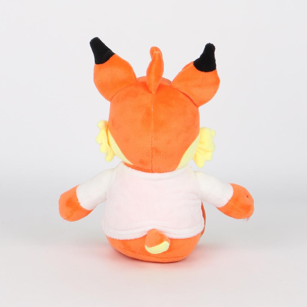 Peluche Gatto Bubsy Anime Carino Divertente Cartone Animato Gatto Arancione Gioco Figura Anime Animale Periferico Film Volpe Cuscino Regali per Bambini
