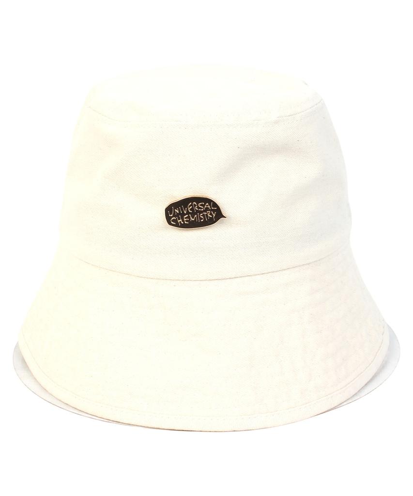 Washing Ivory Overfit Bucket Hat