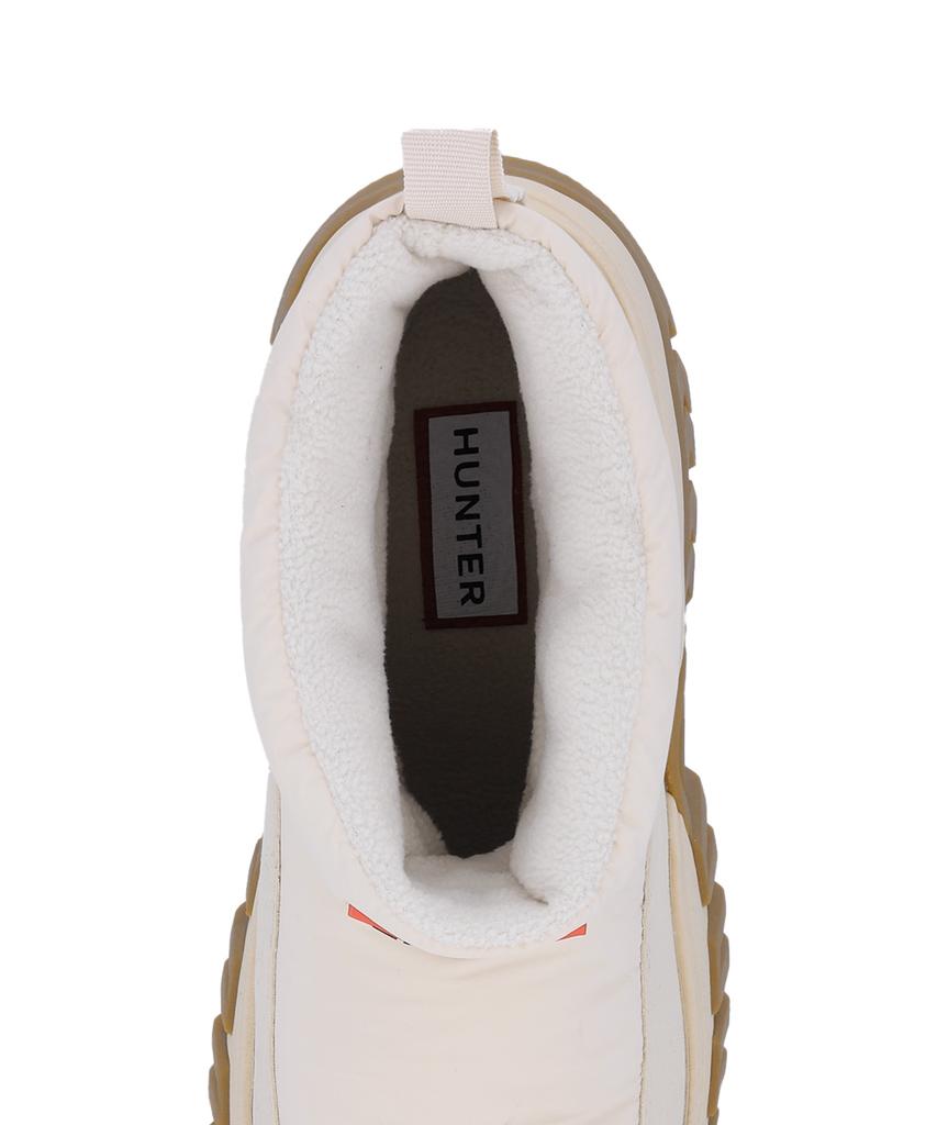 Hunter [Unisex] Intrepid Wanderer Short Snow Boots - Canvas Cream