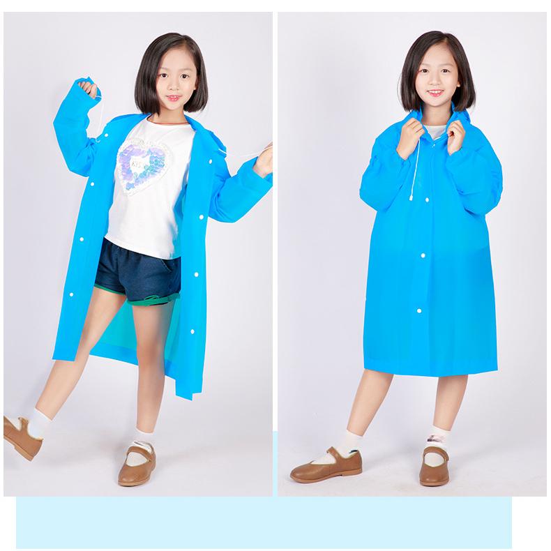 

1 шт. плащ с рисунком утки и лягушки для детей, непромокаемый детский дождевик, плащи для мальчиков и девочек, фартук, высота 100 ~ 145 см