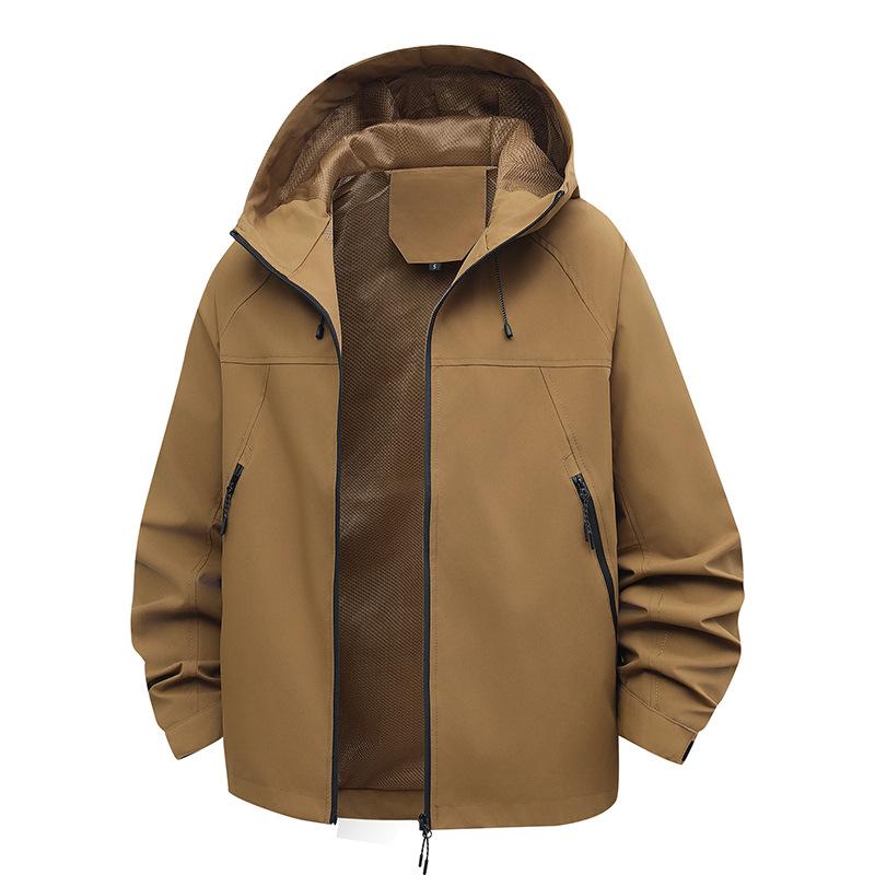 Wiatrówka Męska Outdoor Odzież Jesień Sport Outdoor Moda Kombinezon do Wspinaczki Wodoodporna Kurtka Płaszcze Męskie